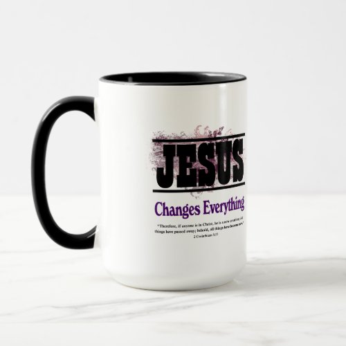 Jesus Changes Everything Mug