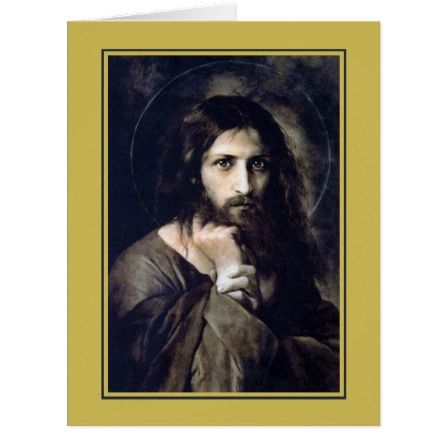 Jesus Christ 1888 by Georg Karl Franz Cornicelius (Front)