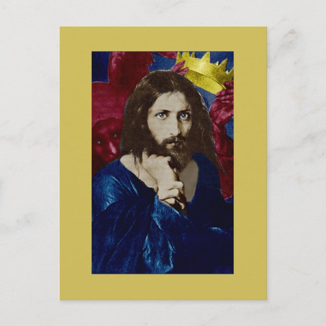Jesus Christ 1888 by Georg Karl Franz Cornicelius Postcard (Front)