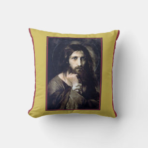 Jesus Christ 1888 by Georg Karl Franz Cornicelius Throw Pillow