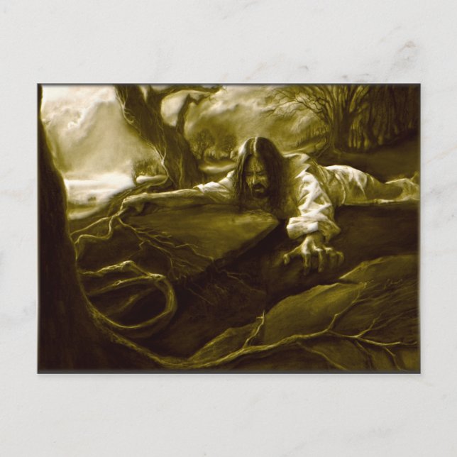 Jesus Christ Agony in the Garden of Gethsemane Postcard (Front)