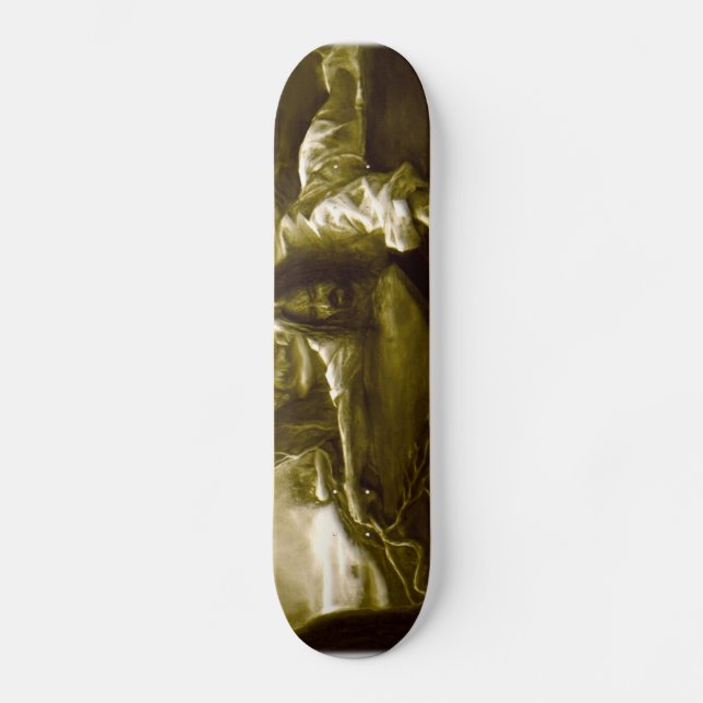 Jesus Christ Agony in the Garden of Gethsemane Skateboard Deck (Front)