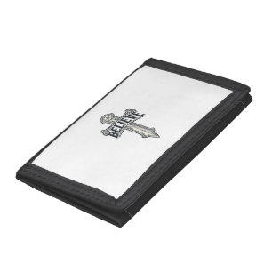 Jesus Christ Anchor of My Soul Christian Shirt Trifold Wallet