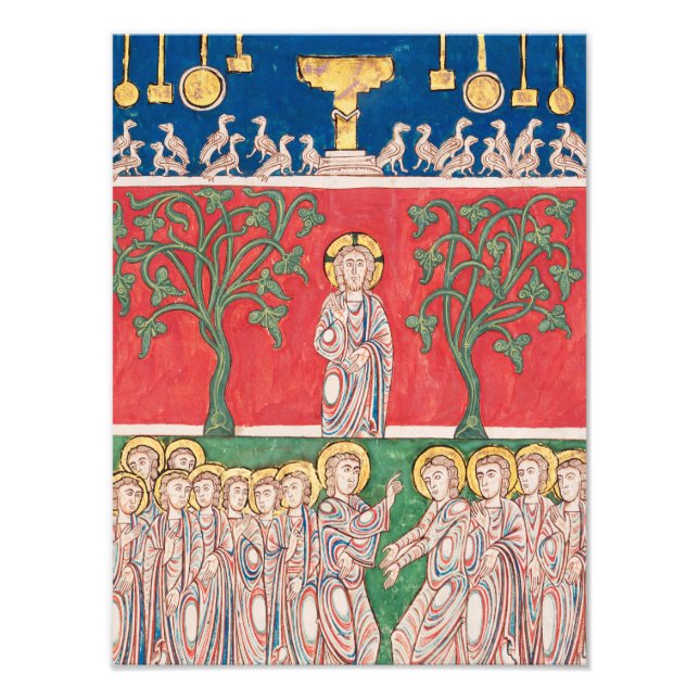 Jesus Christ and 12 Apostles Photo Print (Front)