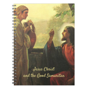 Jesus Christ and the Good Samaritan at the Well Notebook
