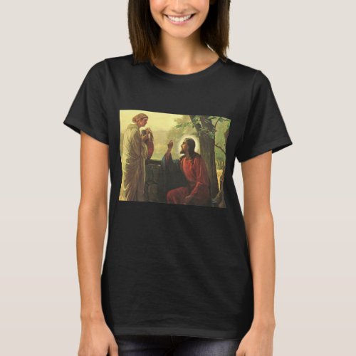 Jesus Christ and the Good Samaritan at the Well T_Shirt