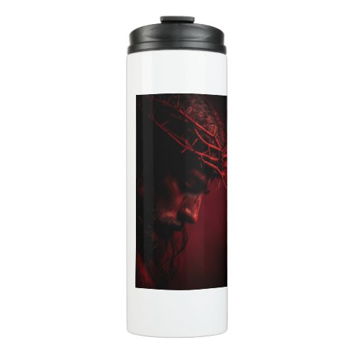 Jesus Christ Art T-Shirt | Inspirational Christian Thermal Tumbler