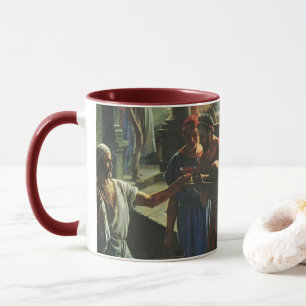 Jesus Christ at Wedding of Cana, Water into Wine Mug