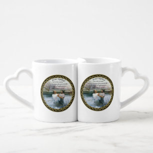 Jesus Christ Baptism image two Coffee Mug Set