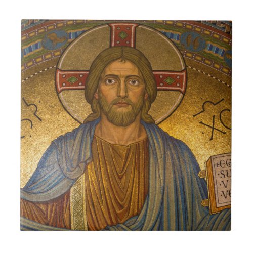 Jesus Christ _ Beautiful Christian Artwork Tile