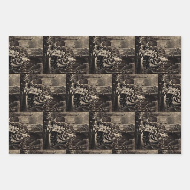 Jesus Christ before Pilate Wrapping Paper Sheets (Front)