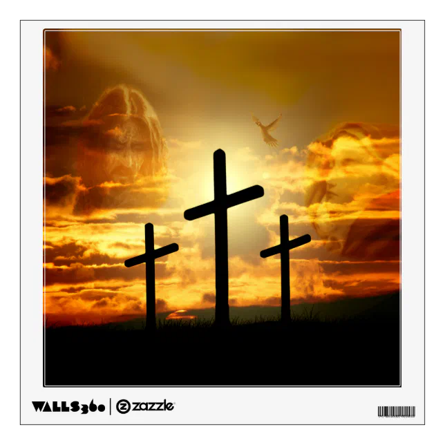 Elegant Faith Dove Vinyl Decal Christian Sticker Script God Jesus Auto