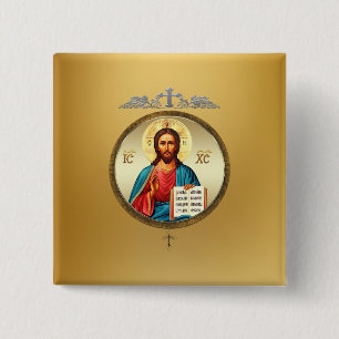 Jesus Christ Button