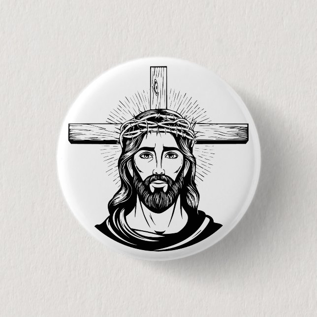 Jesus Christ Button (Front)