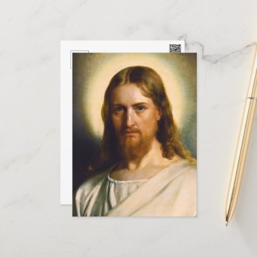 Jesus Christ by Carl Heinrich Bloch Holiday Postcard