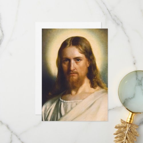 Jesus Christ by Carl Heinrich Bloch Thank You Card