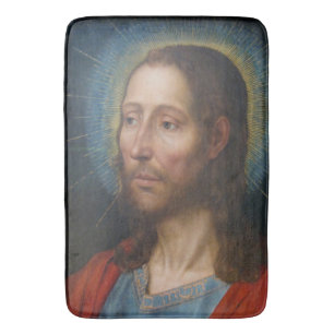 Jesus Christ (by Quentin Metsys) Bath Mat