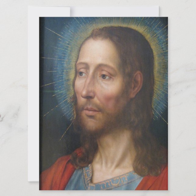 Jesus Christ (by Quentin Metsys) Card (Front)