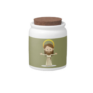 Jesus Christ Candy Jar