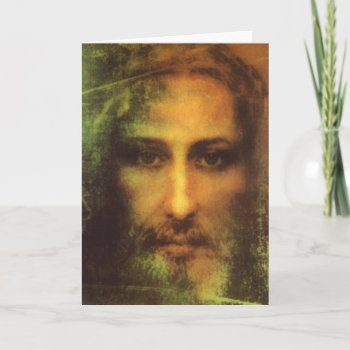 Jesus Christ Card by agiftfromgod at Zazzle