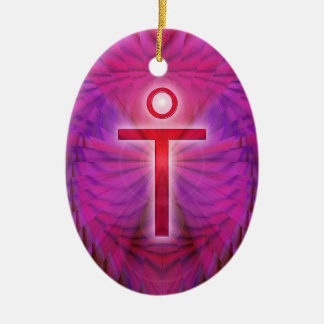 Jesus Christ Ceramic Ornament (Front)