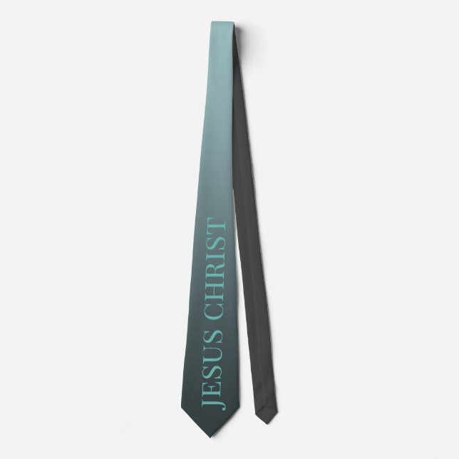 Jesus Christ christian community outfit Neck Tie (Front)