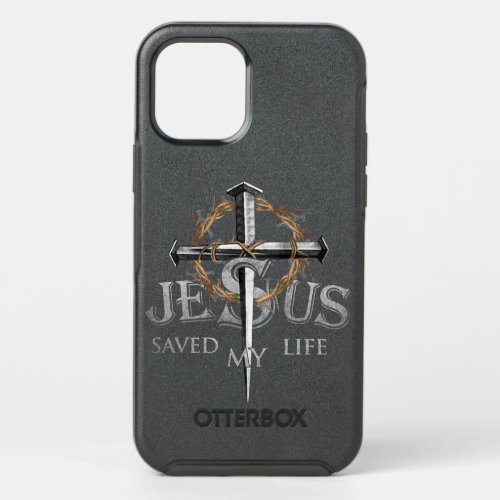 Jesus Christ Christian Jesus Saved My Life 98 God  OtterBox Symmetry iPhone 12 Pro Case