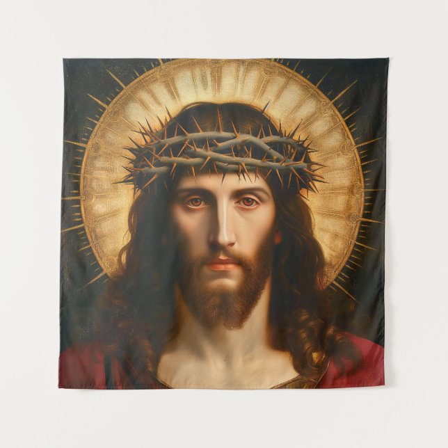 Jesus Christ | Christian Religious Art Tapestry (Front)
