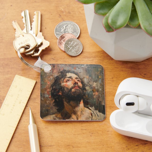 Jesus Christ Christianity Keychain (Desk)