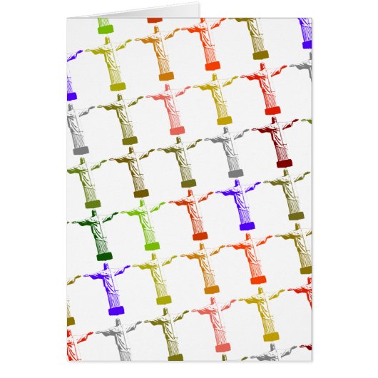 Jesus Christ color pattern Cards (Front)