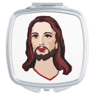 JESUS CHRIST COMPACT MIRROR