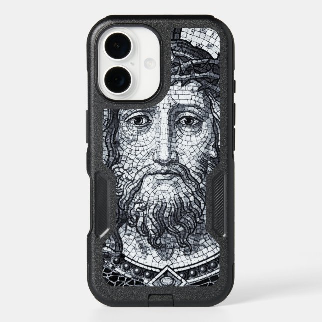 Jesus Christ & Compassion - vintage Art iPhone 16 Case (Back)
