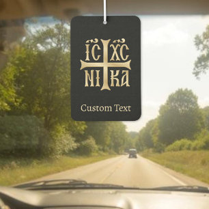 Jesus Christ Conquers Emblem Air Freshener