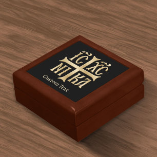 Jesus Christ Conquers Emblem Gift Box