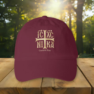 Jesus Christ Conquers Emblem Hat
