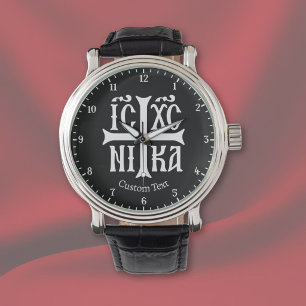 Jesus Christ Conquers Emblem Watch