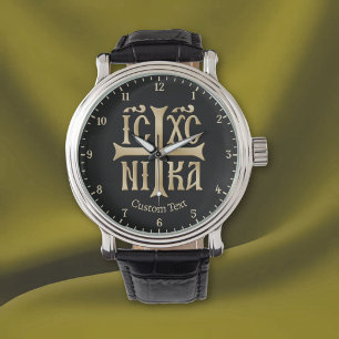 Jesus Christ Conquers Emblem Watch