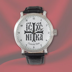 Jesus Christ Conquers Emblem Watch