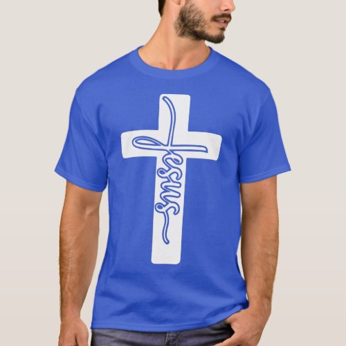 Jesus Christ Cross Bible Verses Church God Faith C T_Shirt