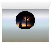 Jesus Christ Crucifixion Cross Cards (Inside Horizontal (Bottom))