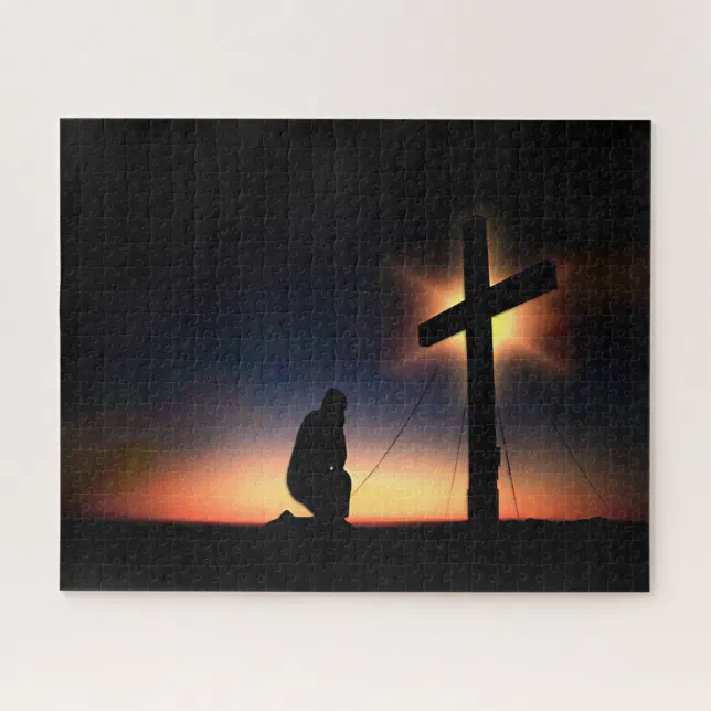 Jesus Christ Crucifixion Cross Jigsaw Puzzle | Zazzle