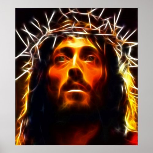 Jesus Christ Crucifixion Poster
