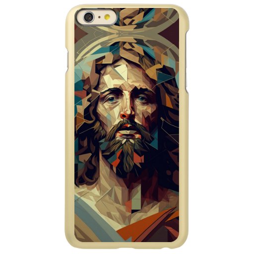 Jesus Christ cubism Incipio Feather Shine iPhone 6 Plus Case