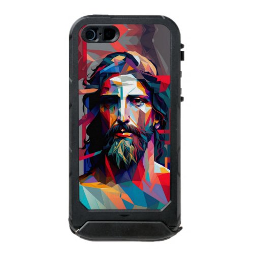 Jsus Christ cubism Waterproof Case For iPhone SE55s