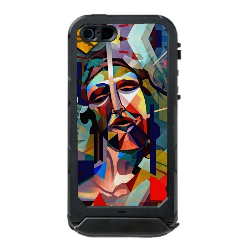 Jesus Christ cubism Waterproof Case For iPhone SE55s