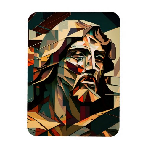 Jsus Christ cubisme Magnet
