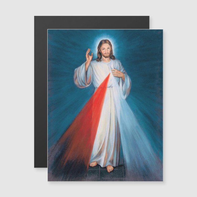 Jesus Christ Divine Mercy Sacred Heart of Jesus (Front/Back)