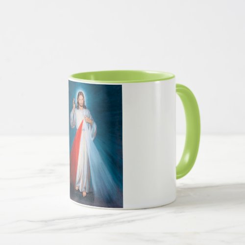 Jesus Christ Divine Mercy Sacred Heart of Jesus Mug