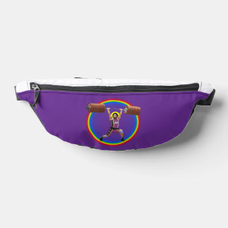 Jesus Christ doing the Clean and Jerk Fanny Pack