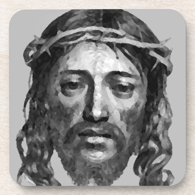 JESUS CHRIST DRINK COASTER (Front)
